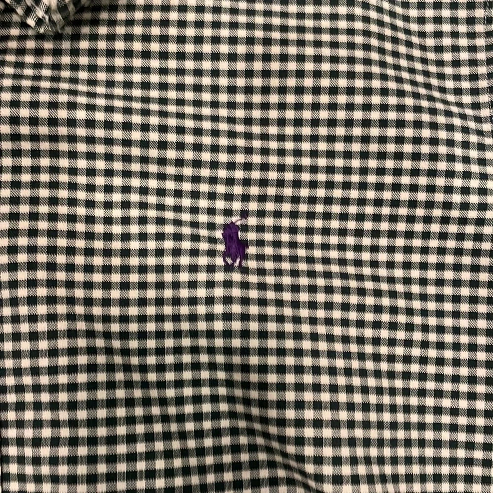 Ralph Lauren Custom Fit Green and White Checkered XXL - Picture 3 of 9